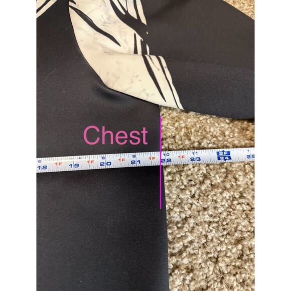 black & white graphic hoodie mens size medium - Picture 3 of 8